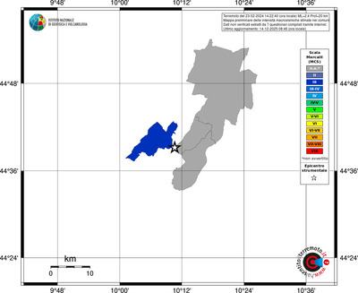 Mappa MCS - territori comuni