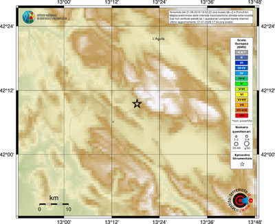 Mappa EMS - località