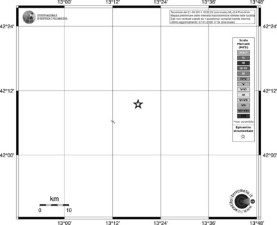 Mappa MCS - territori località