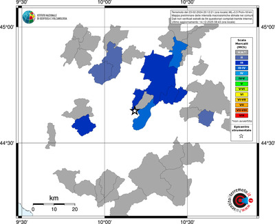 Mappa MCS - territori comuni