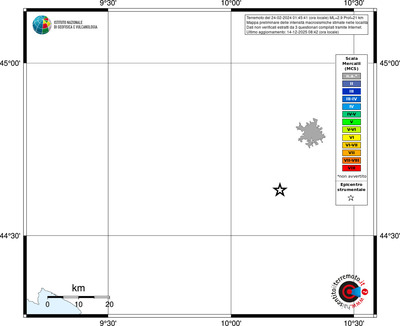 Mappa MCS - territori località