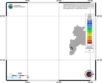 Mappa MCS - territori comuni