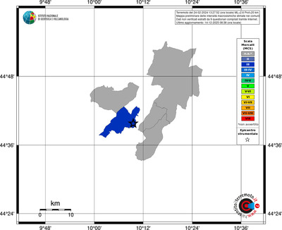 Mappa MCS - territori comuni