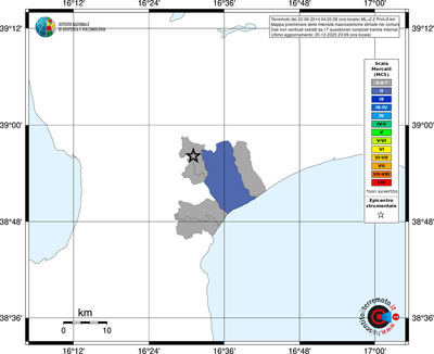 Mappa MCS - territori comuni