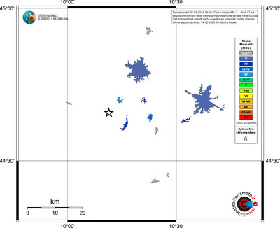 Mappa MCS - territori località