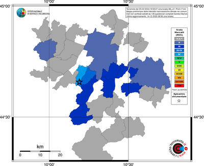 Mappa MCS - territori comuni