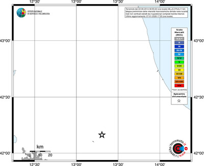 Mappa MCS - territori località