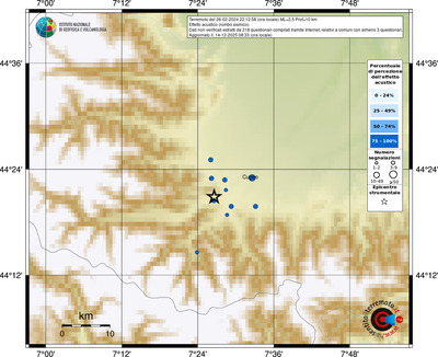 Mappa comuni con almeno 3 questionari