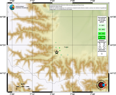 Mappa comuni con almeno 3 questionari