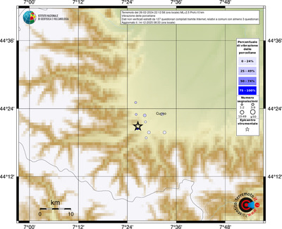 Mappa comuni con almeno 3 questionari