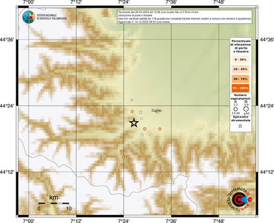 Mappa comuni con almeno 3 questionari