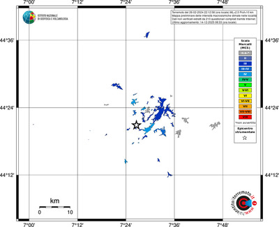 Mappa MCS - territori località