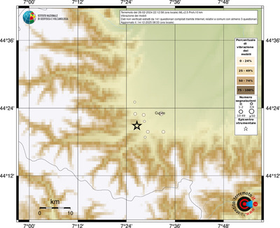 Mappa comuni con almeno 3 questionari