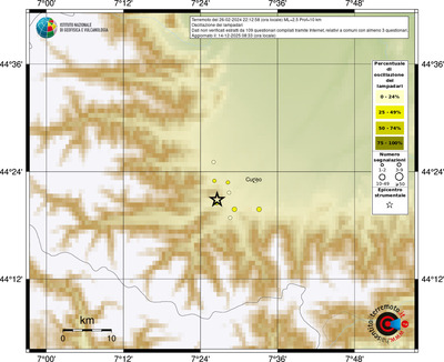 Mappa comuni con almeno 3 questionari