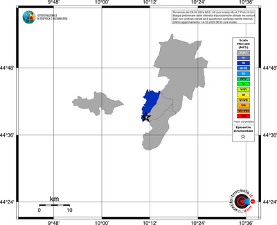 Mappa MCS - territori comuni