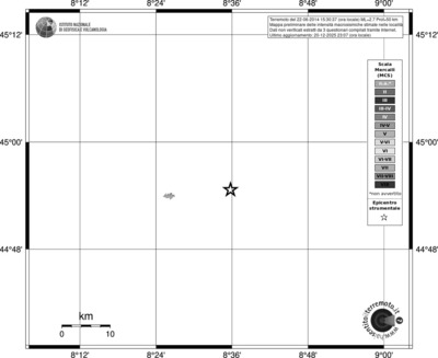 Mappa MCS - territori località