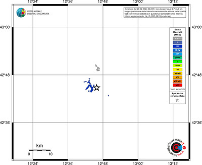 Mappa MCS - territori località