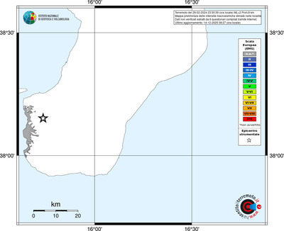 Mappa EMS - territori località