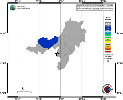 Mappa MCS - territori comuni