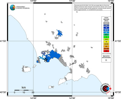 Mappa MCS - territori località
