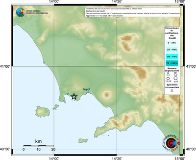 Mappa comuni con almeno 3 questionari