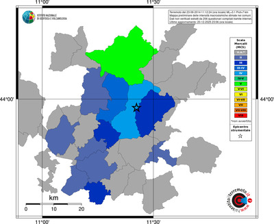 Mappa MCS - territori comuni