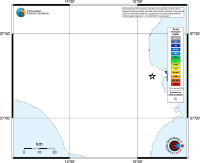 Mappa EMS - territori località