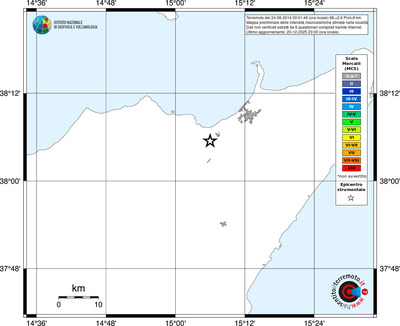 Mappa MCS - territori località