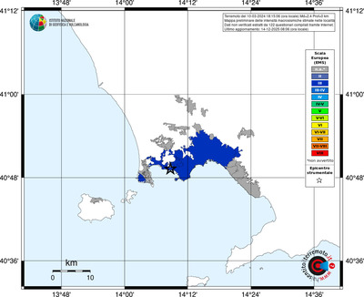 Mappa EMS - territori località