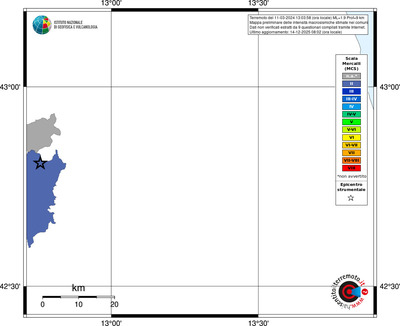 Mappa MCS - territori comuni