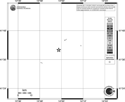 Mappa MCS - territori località