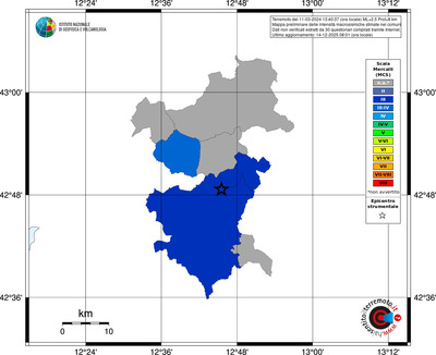 Mappa MCS - territori comuni