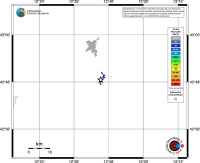 Mappa MCS - territori località