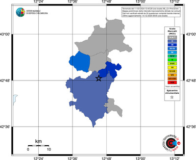 Mappa MCS - territori comuni
