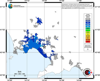Mappa MCS - territori località