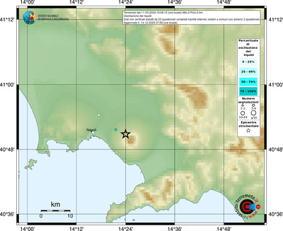 Mappa comuni con almeno 3 questionari