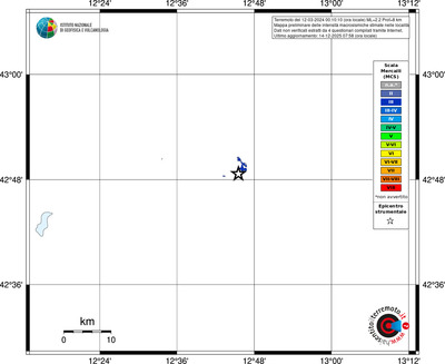 Mappa MCS - territori località