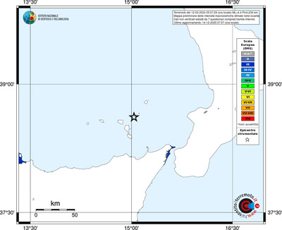 Mappa EMS - territori località