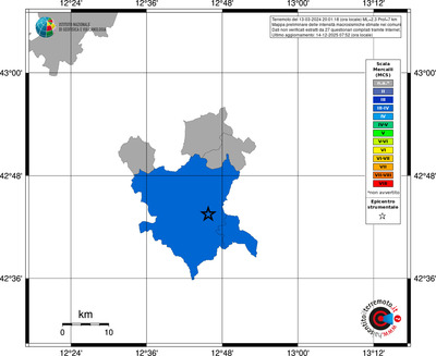 Mappa MCS - territori comuni
