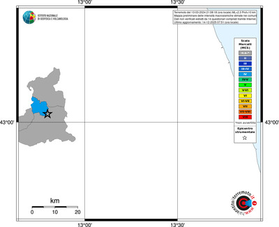 Mappa MCS - territori comuni