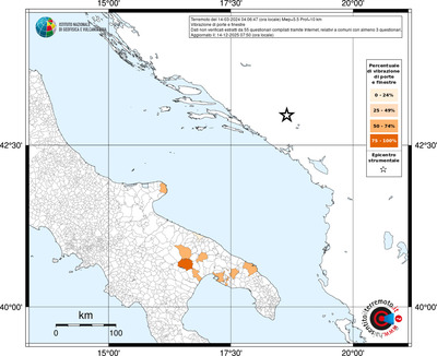 Mappa territorio comunale con almeno 3 questionari