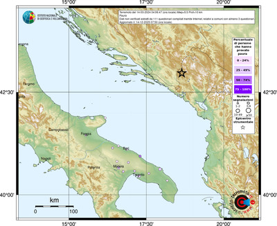 Mappa comuni con almeno 3 questionari