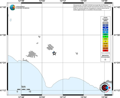 Mappa EMS - territori località
