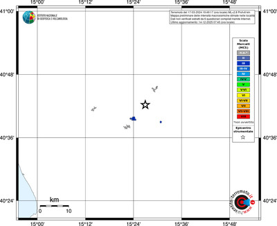 Mappa MCS - territori località