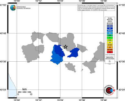 Mappa MCS - territori comuni