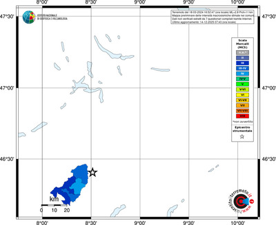 Mappa MCS - territori comuni