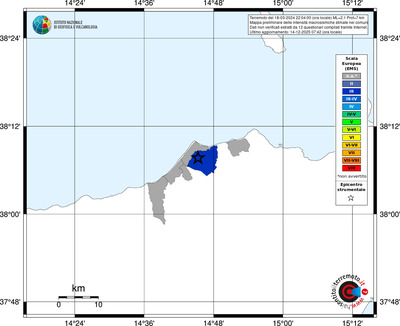 Mappa EMS - territori comuni