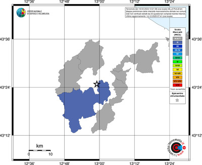 Mappa MCS - territori comuni