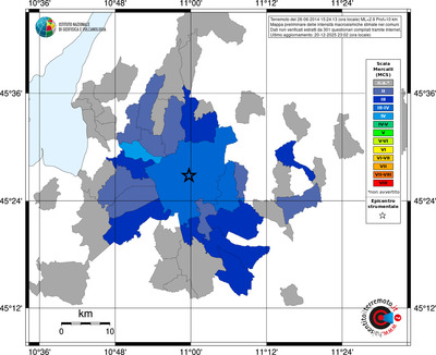 Mappa MCS - territori comuni