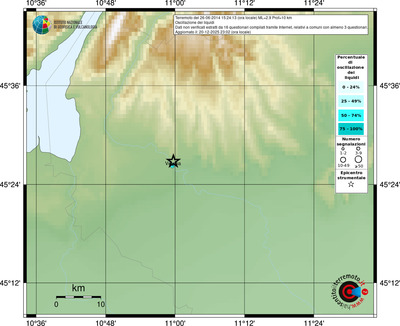 Mappa comuni con almeno 3 questionari